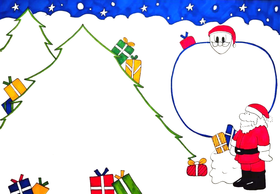 步骤4：涂上颜色，让画面看起来更明亮