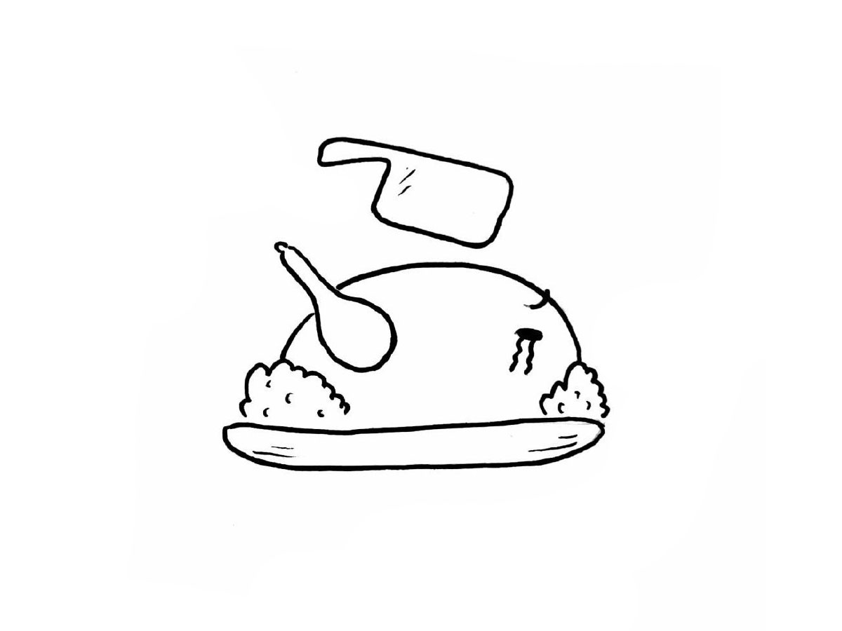 可爱小食物简笔画图片-图4