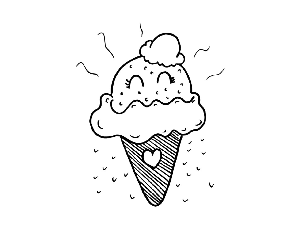 可爱小食物简笔画图片-图6