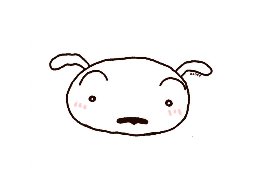 一组可爱的蜡笔小新人物简笔画图片-图9