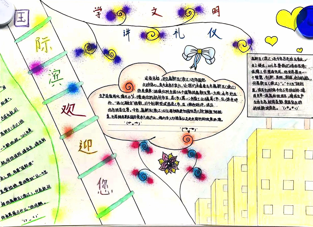 讲文明树新风手抄报-图6