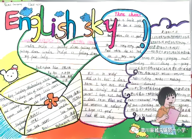小学生英语手抄报-图4