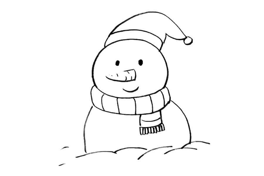 步骤7：画出地面。