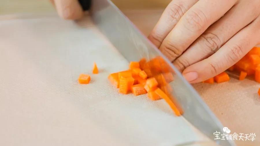 胡萝卜切粒