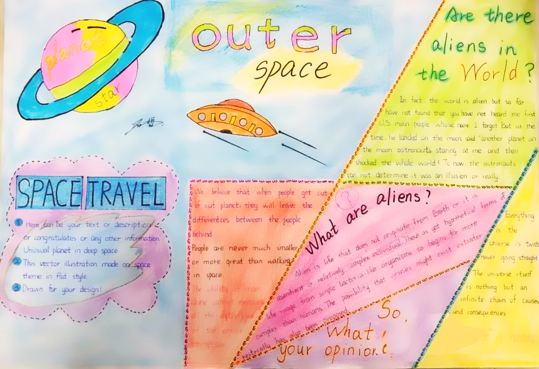 我爱英语手抄报图片-图4