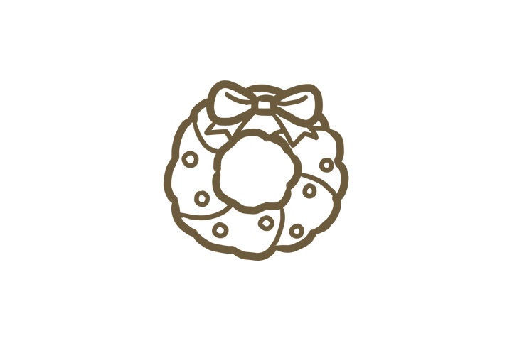 圣诞节装饰品简笔画图片-图8