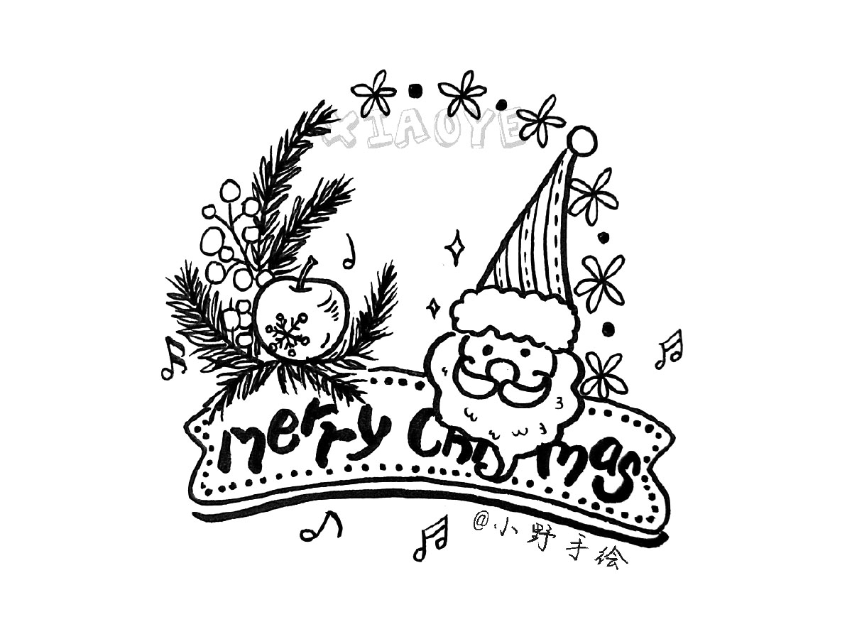 圣诞节主题简笔画-图2