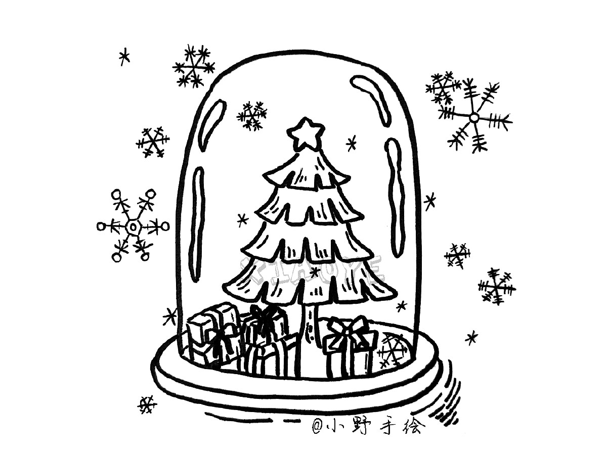 圣诞节主题简笔画-图4