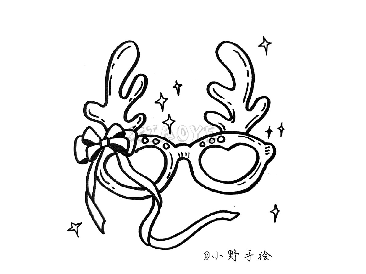 圣诞节主题简笔画-图10