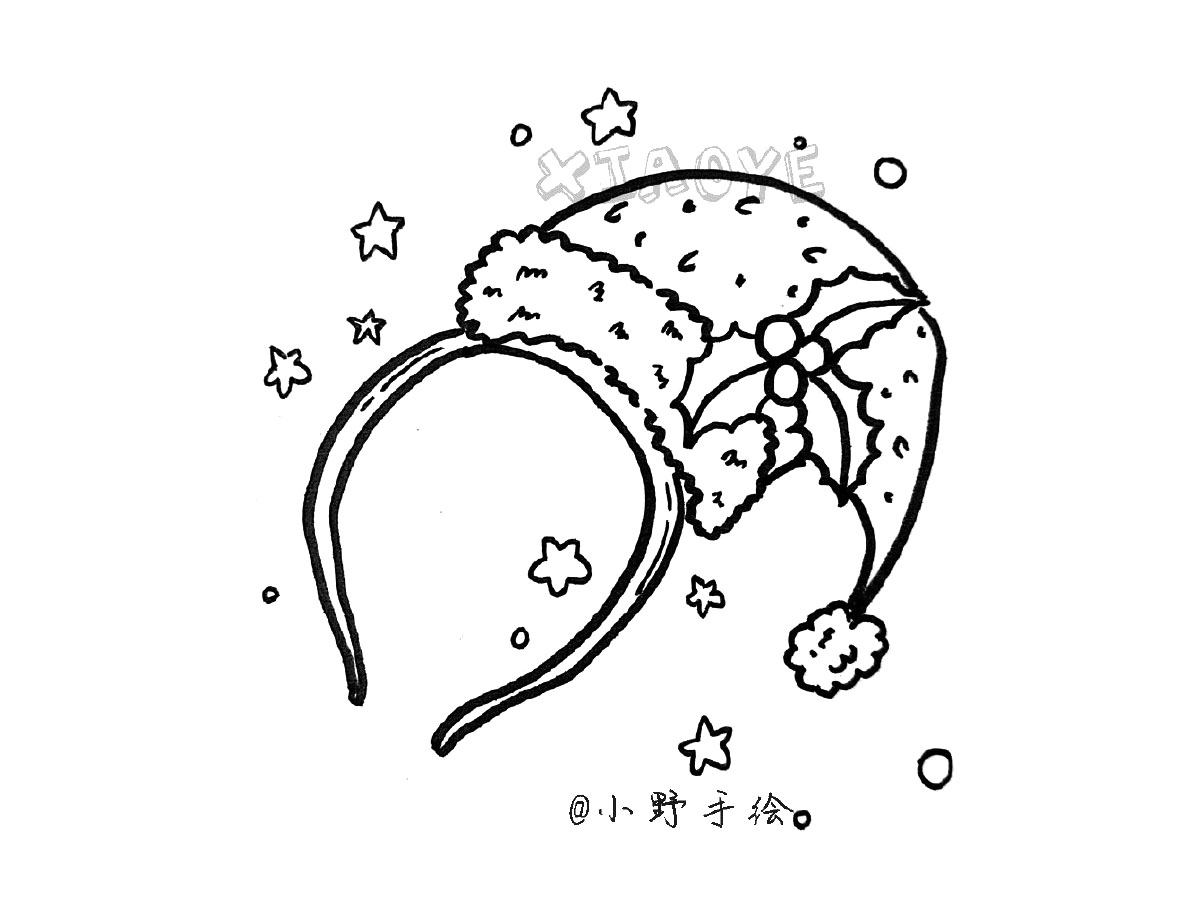 圣诞节主题简笔画-图12