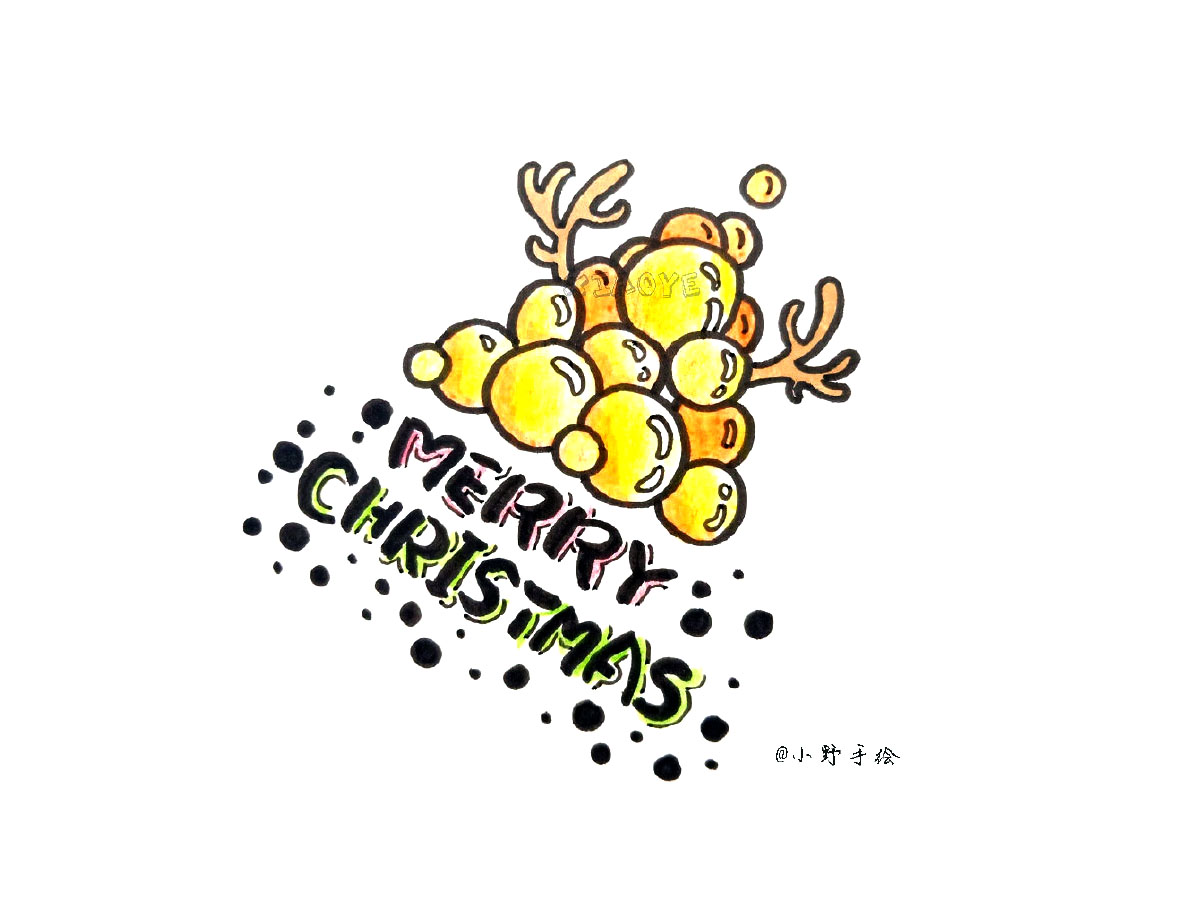 圣诞节主题简笔画-图15