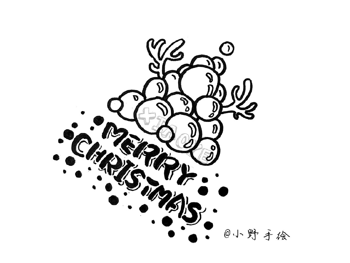 圣诞节主题简笔画-图16