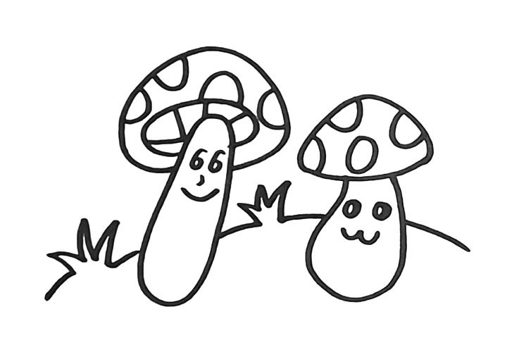 步骤11：我们在给它的背景装饰一下.同学们可以自己发挥。