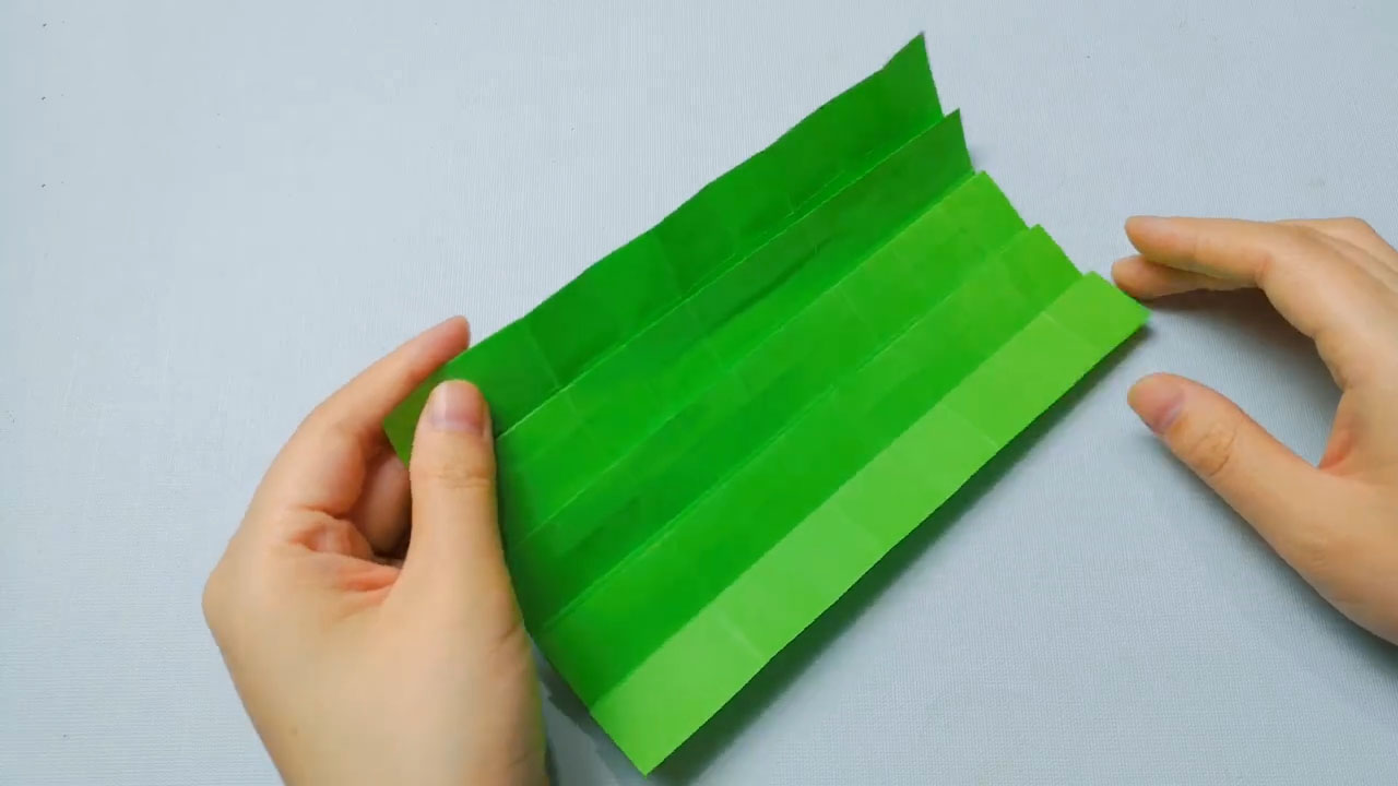 圣诞树折法教程-图3