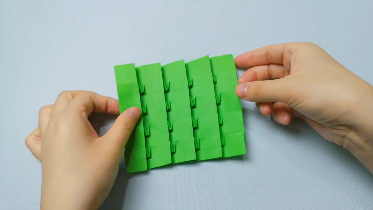 圣诞树折法教程-图6