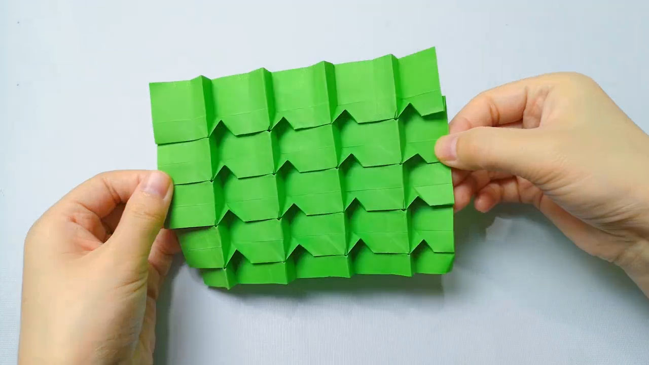 圣诞树折法教程-图8