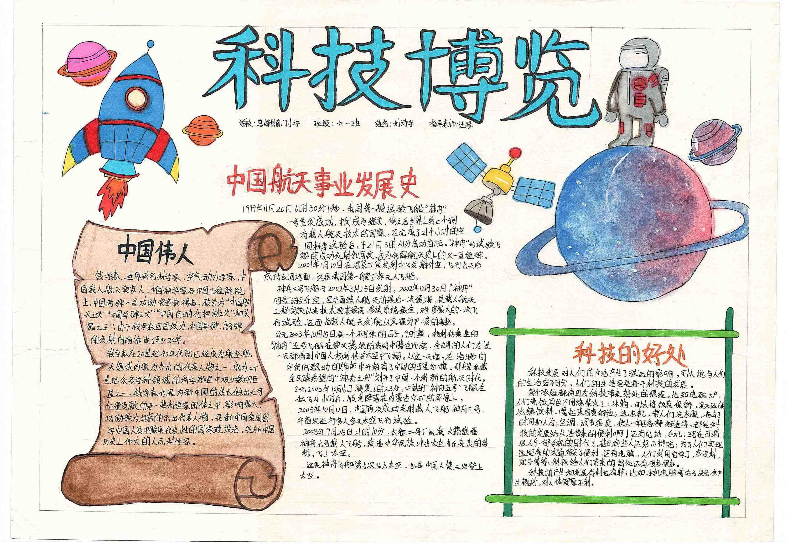 未来交通工具手抄报简单好画-图1