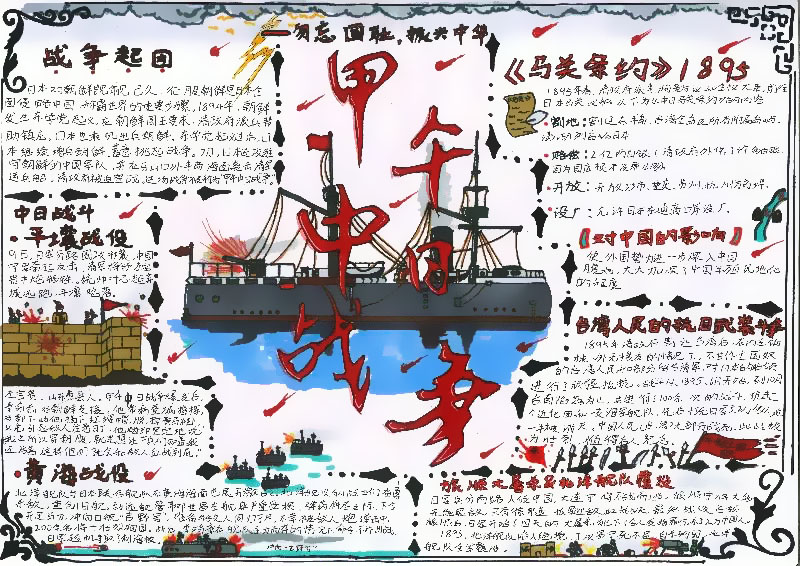 中国近代历史人物手抄报图片-图1