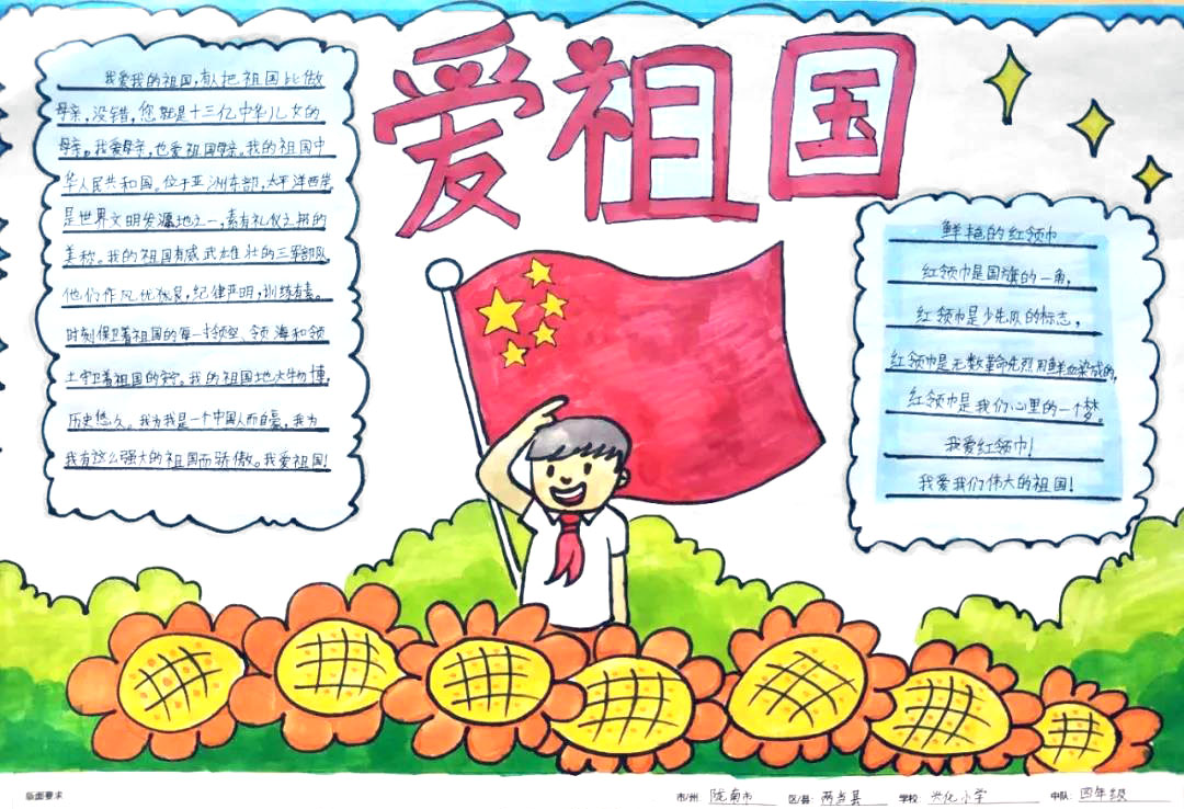 怎么画家乡日新月异的变化手抄报-图3