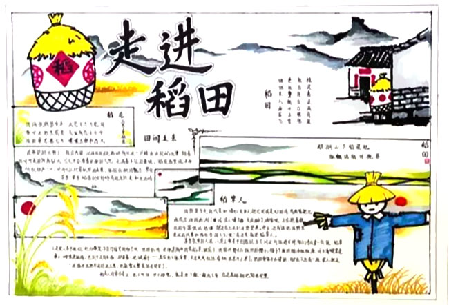 秋季丰收日手抄报图片大全-图3