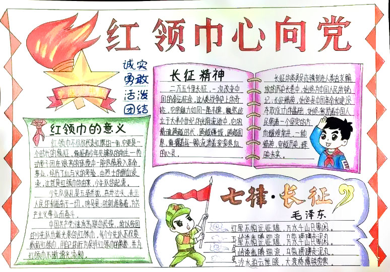 简单漂亮的相约中国梦手抄报