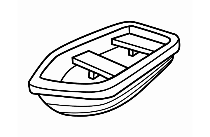 小木船简笔画图片-图3