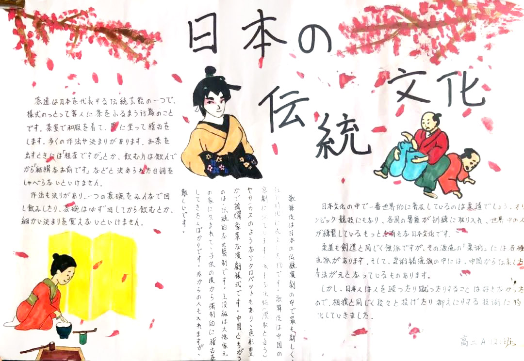 日本文化手抄报图片-图1