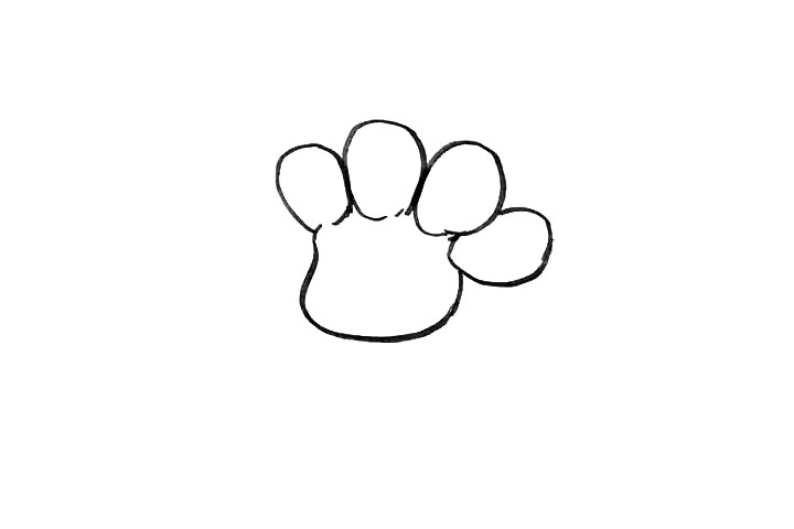 步骤3：相同形状画满头顶。