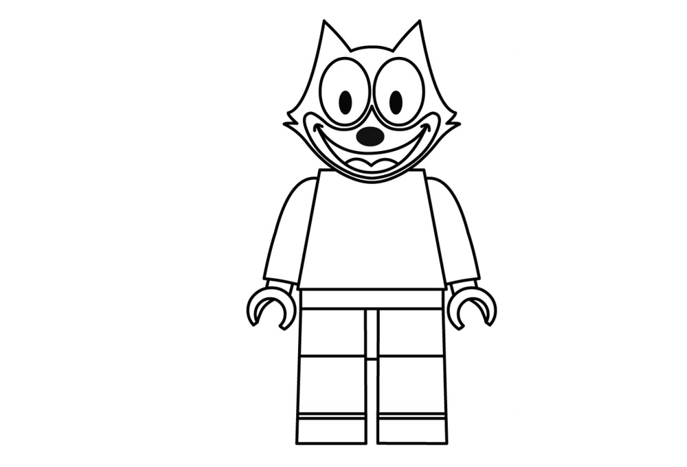 乐高米老鼠简笔画图片-图3