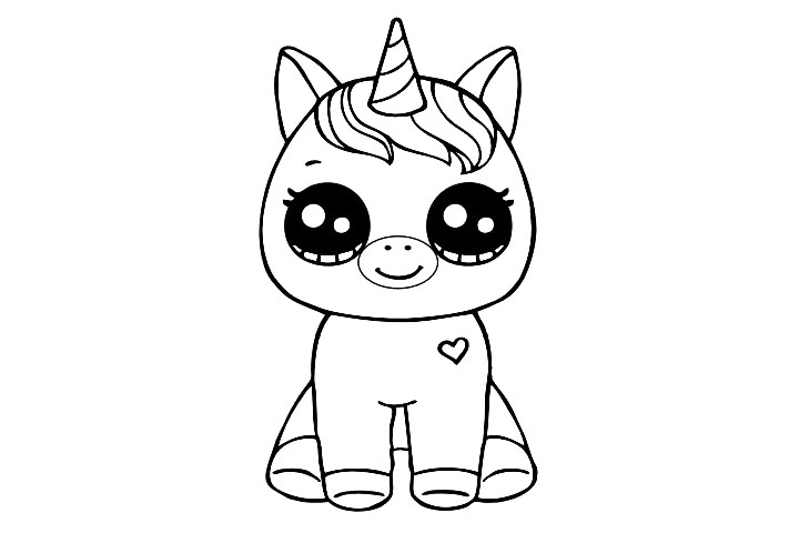 步骤7：然后画出它被遮挡的后腿。