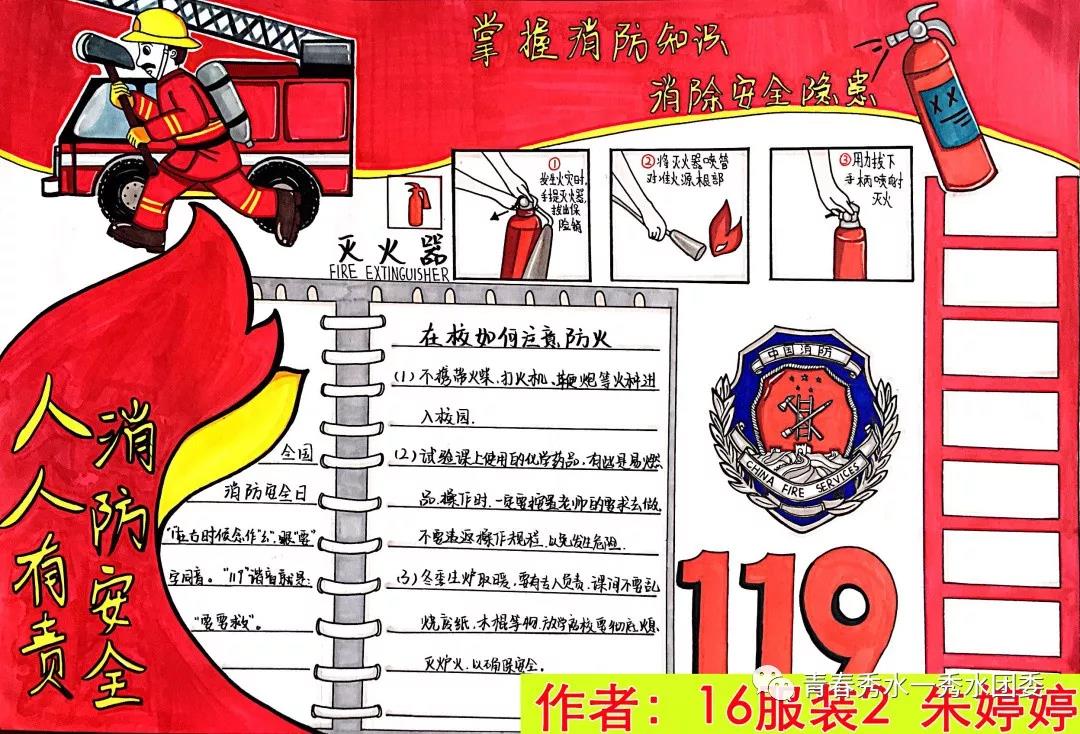 校园安全从我做起宣传手抄报-图4