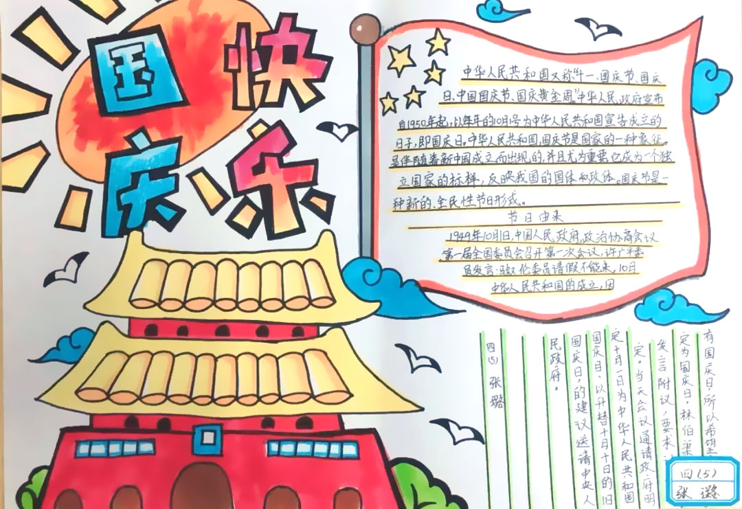 步骤4：2019国庆快乐