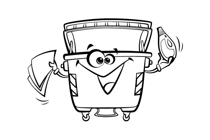 分类垃圾桶怎么画-图2