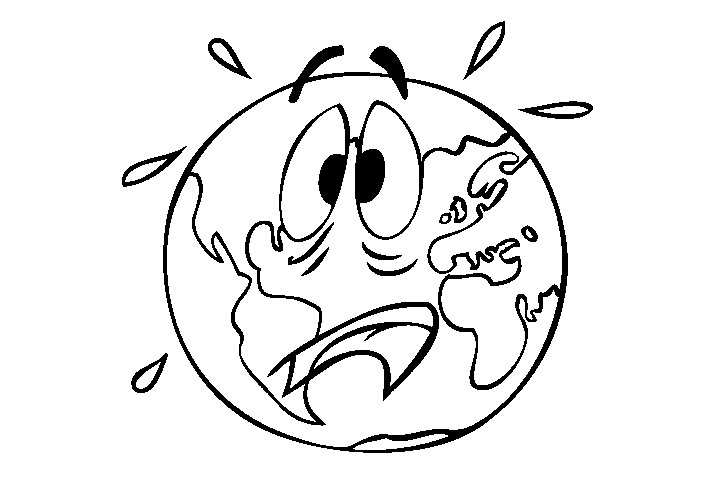 地球生病了怎么画-图2