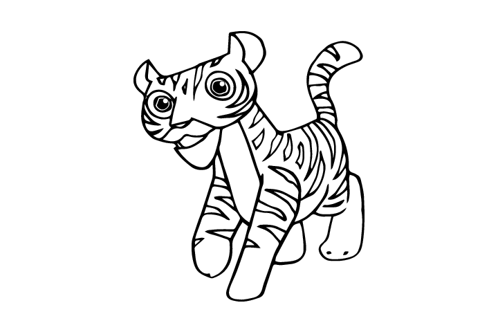 老虎的画法-图5