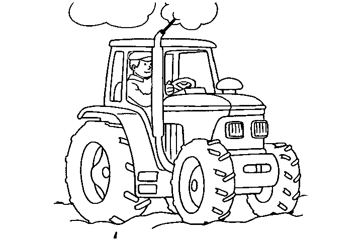 农用车简笔画图片-图2