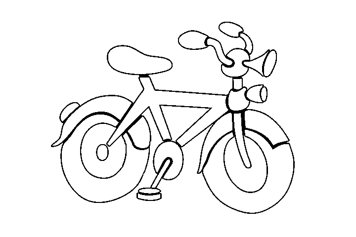 几种自行车的画法-图5