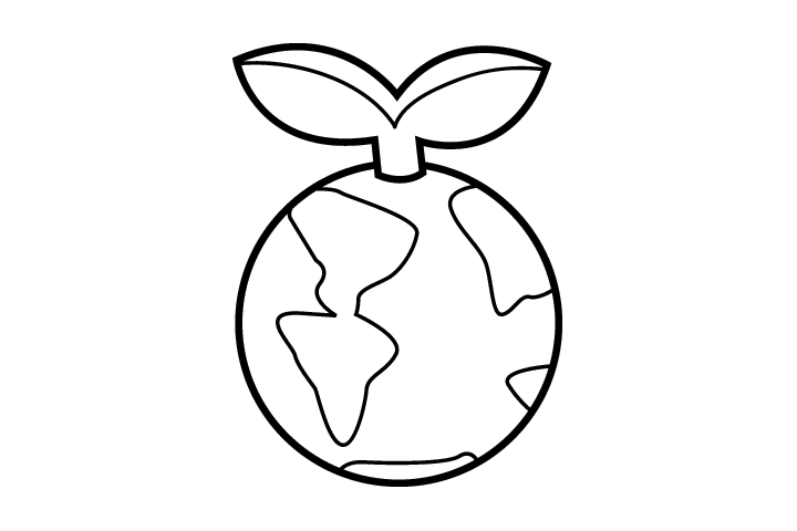 植树节主题简笔画图片-图6