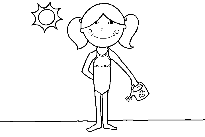 植树节主题简笔画图片-图9