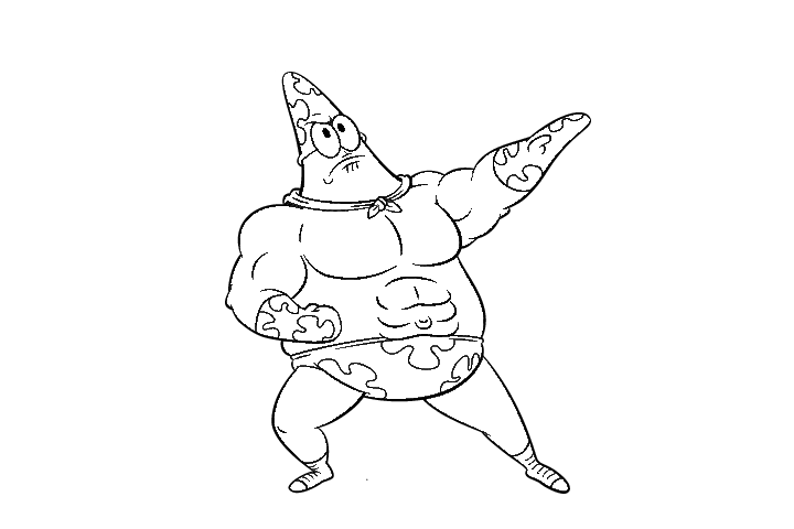 海绵宝宝简笔画图片-图10