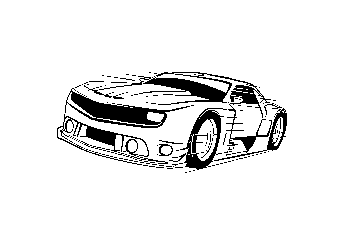 各种赛车的画法-图1