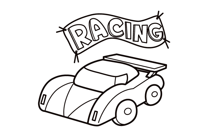 各种赛车的画法-图5