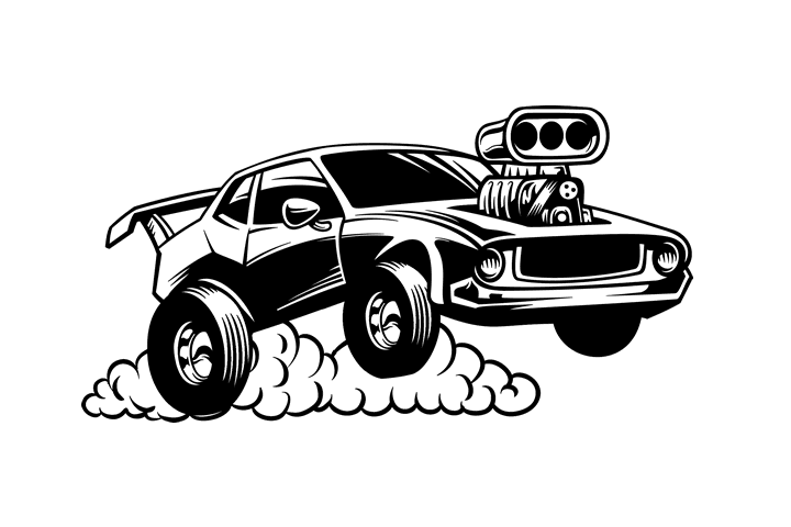 各种赛车的画法-图9