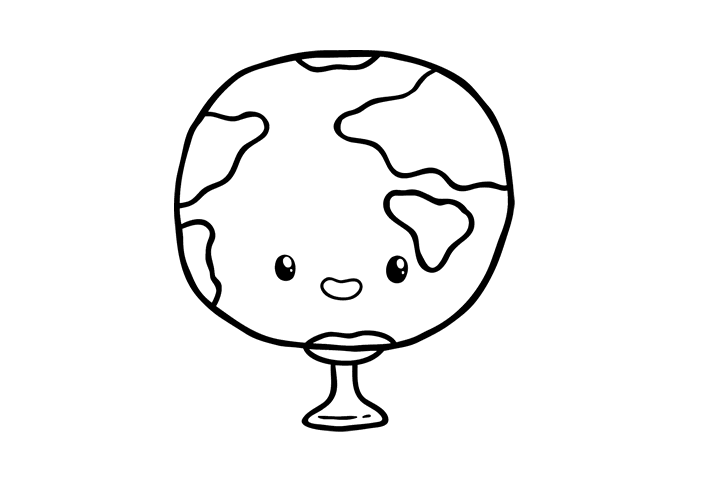 地球仪怎么画-图2