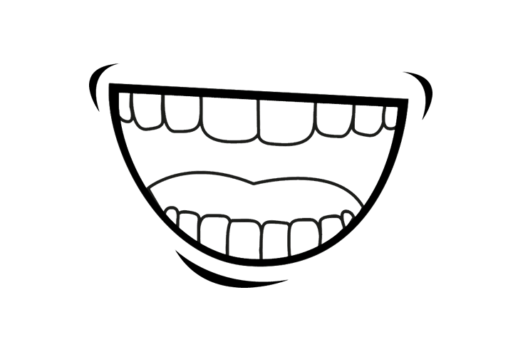 爱牙护牙，口腔健康简笔画图片-图6