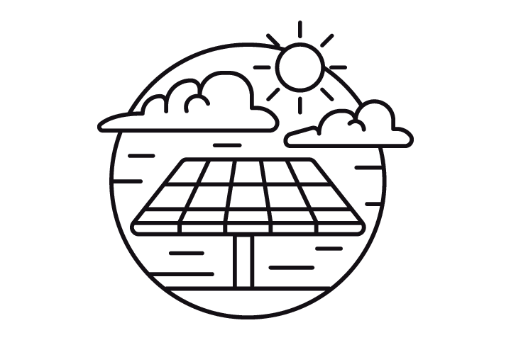 节能环保主题简笔画图片-图1