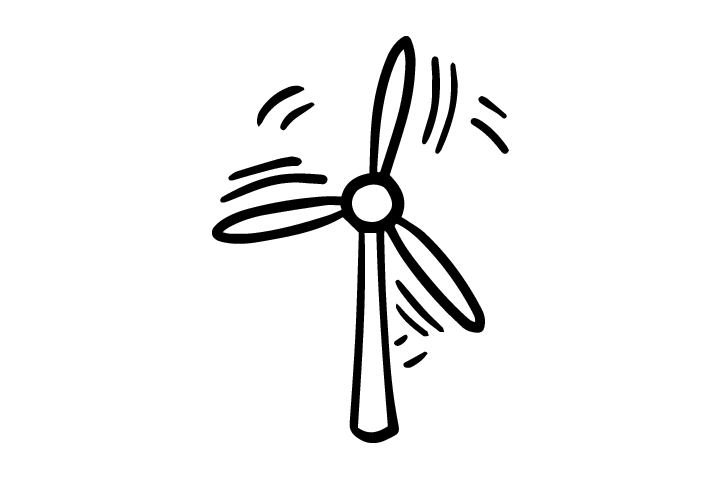 节能环保主题简笔画图片-图3