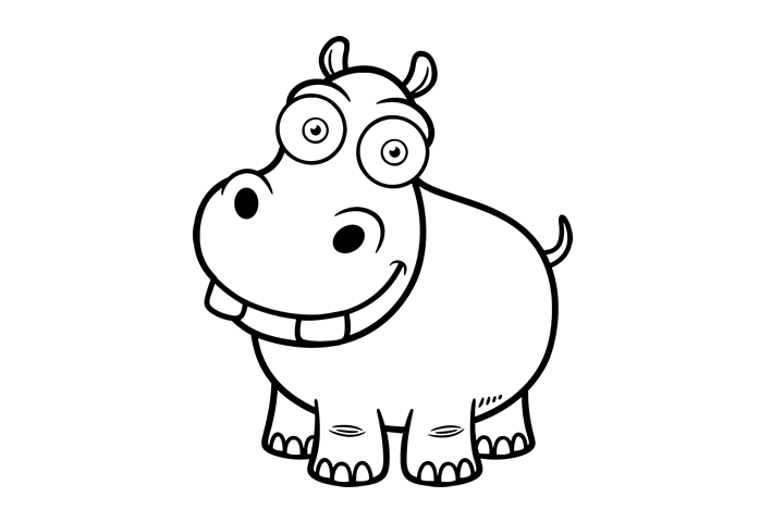 河马的画法-图2