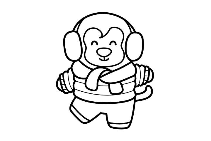 可爱的卡通小动物简笔画-图2