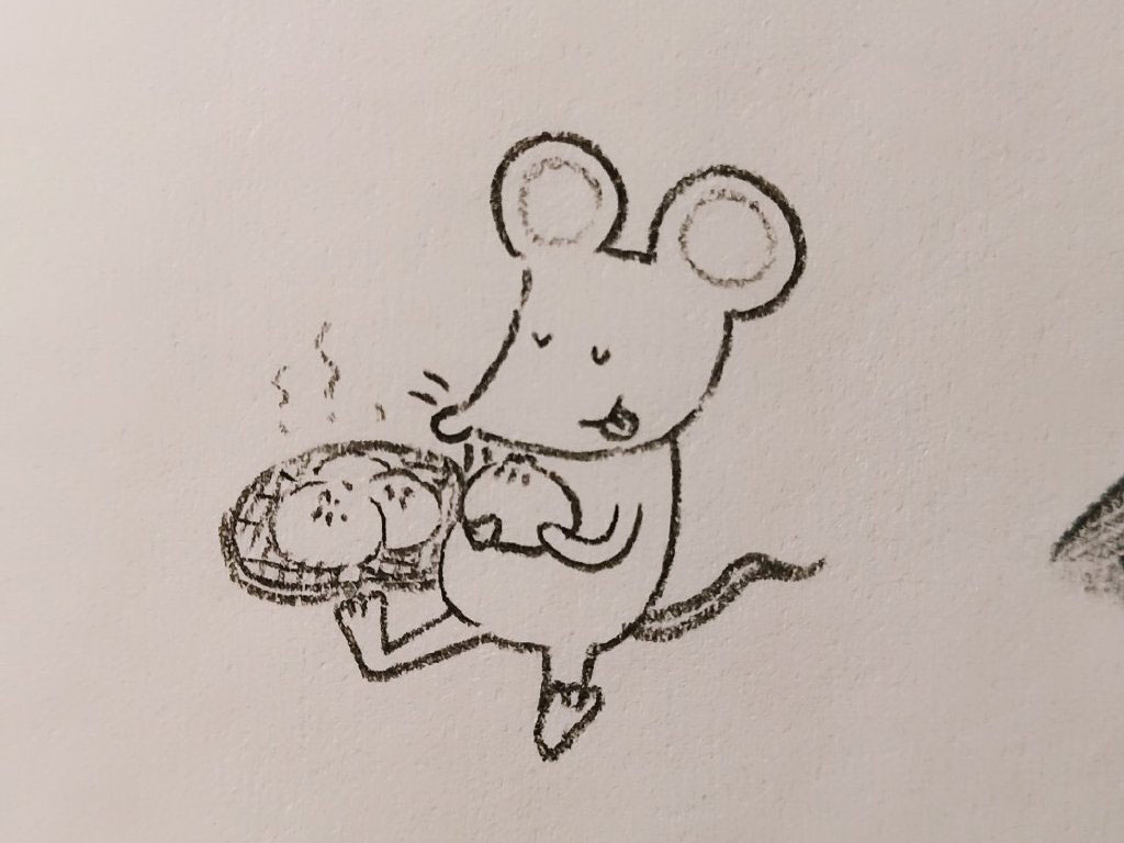 一组可爱小老鼠简笔画图片-图3